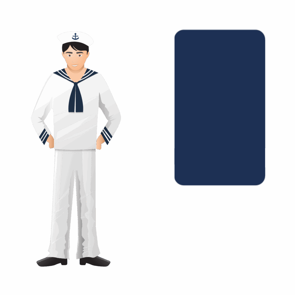 postać młodszego marynarza